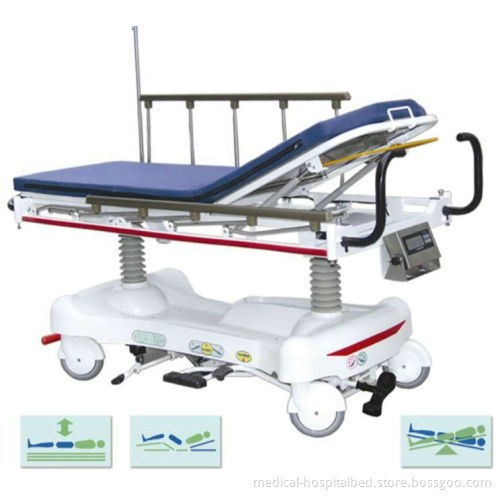 Luxury Surgical Patient Transfer Trolley With Scaling System